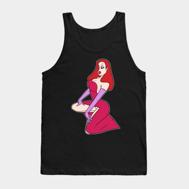Drawn That Way Tank Top by boltfromtheblue